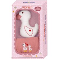 DIE SPIEGELBURG 18734 Geschenkset Gans, rosa - BabyGlück von die spiegelburg