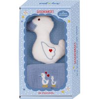 DIE SPIEGELBURG 18735 Geschenkset Gans, hellblau - BabyGlück von die spiegelburg