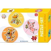 DIE SPIEGELBURG 18856 Puzzle-Set 7 x 3 Teile - Die Lieben Sieben von die spiegelburg