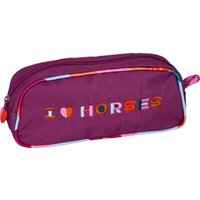 DIE SPIEGELBURG 18907 Stifte-Etui - I LOVE HORSES fuchsia von die spiegelburg