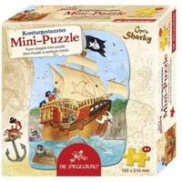 DIE SPIEGELBURG 21524 Minipuzzle Schiff ahoi! Capt'n Sharky (30 Teile) von die spiegelburg