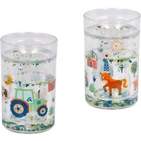 DIE SPIEGELBURG 22314 Glitzerbecher Traktor - Wenn ich mal groß bin von die spiegelburg