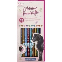 DIE SPIEGELBURG 22348 Metallic-Buntstifte - Pferdefreunde DIE SPIEGELBURG 22348 Metallic-Buntstifte - Pferdefreunde von die spiegelburg