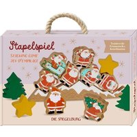 DIE SPIEGELBURG 22731 Stapelspiel Weihnachtsmänner - Wintertiere im Weihnachtswald von die spiegelburg