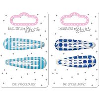 DIESPIEGELBURG 14883 Die Spiegelburg Haarclip blau Streifen + Punkte beautiful Stars, sort. DIESPIEGELBURG 14883 Die Spiegelburg Haarclip blau Streifen + Punkte beautiful Stars, sort. von die spiegelburg