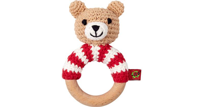 Häkel-Ringrassel Teddy BabyGlück von die spiegelburg