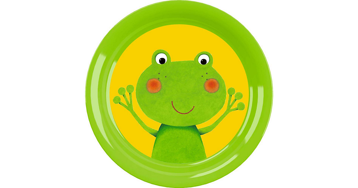 Kinderteller Freche Rasselbande Frosch, ⌀ 20 cm grün Modell 3 Kinderteller Freche Rasselbande Frosch, ⌀ 20 cm grün Modell 3 von die spiegelburg