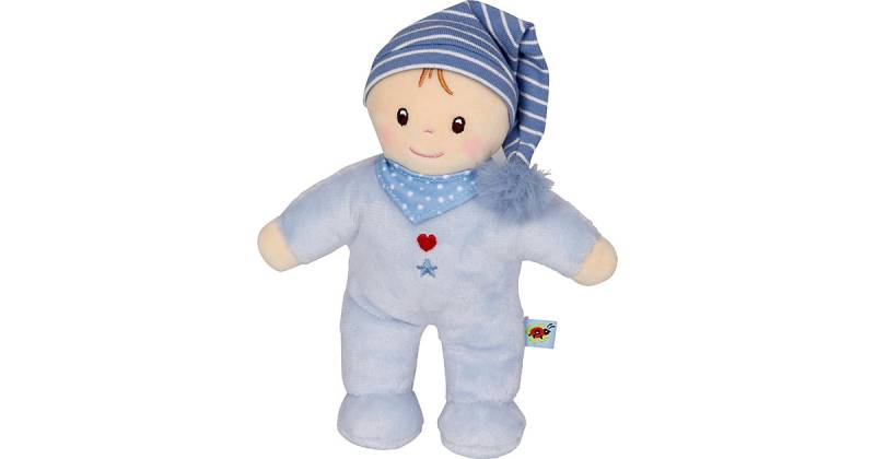Kleine Schmusepuppe, hellblau - BabyGlück von die spiegelburg