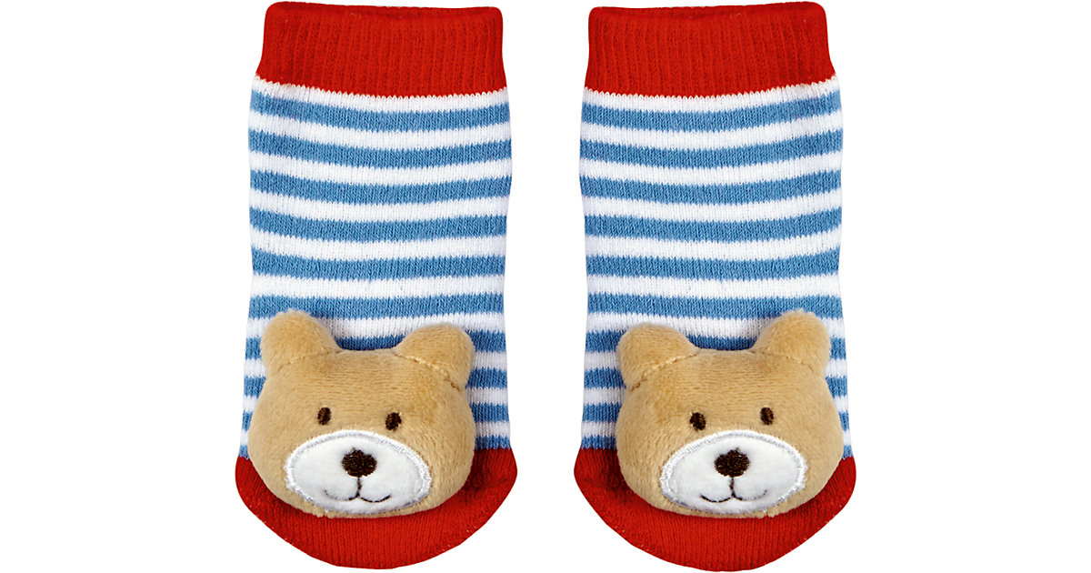 Rasselsöckchen Bärchen BabyGlück, one size (2-12 Monate) von die spiegelburg