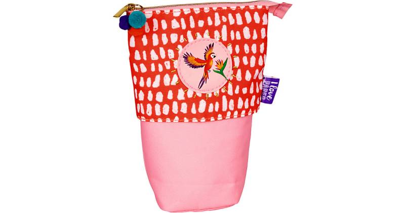 Schlampermäppchen 2in1 I LOVE PAPER, stehend, unbefüllt bunt Modell 3 Mädchen Kinder Schlampermäppchen 2in1 I LOVE PAPER, stehend, unbefüllt bunt Modell 3 Mädchen Kinder von die spiegelburg