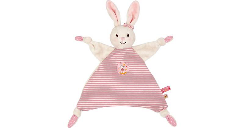 Schnuffeltuch Häschen, rosa - BabyGlück von die spiegelburg