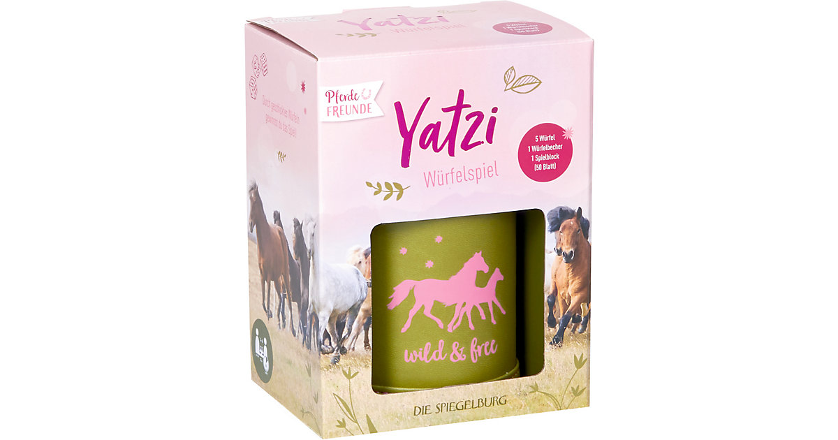 Yatzi - Würfelspiel Pferdefreunde Yatzi - Würfelspiel Pferdefreunde von die spiegelburg