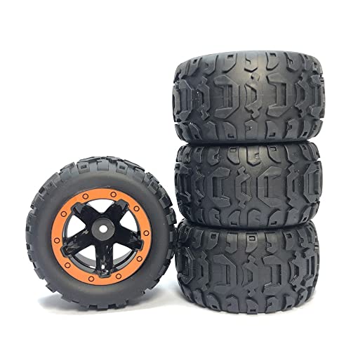 dieyyuca 4 StüCk GroßEs Reifen Verbreiterung Rad für 144001 124016 124018 124019 12428 16889 RC Auto Upgrade Teile,1 von dieyyuca