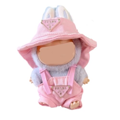 Outfits für Labubu, Kleidung für Labubu Ropa Para, stilvolles Zubehör, 17 cm Puppentuch (2 Sets 222) von dinblex