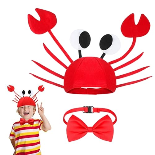 dinghaole 2 Stück Krabben Hüte Kinder Erwachsenen, Partyhut Lustige Hüte für Kinder Erwachsene, Krabbenhut für Karneval Cosplay Ostern Halloween Party Dekoration Kostüm Zubehör dinghaole 2 Stück Krabben Hüte Kinder Erwachsenen, Partyhut Lustige Hüte für Kinder Erwachsene, Krabbenhut für Karneval Cosplay Ostern Halloween Party Dekoration Kostüm Zubehör von dinghaole
