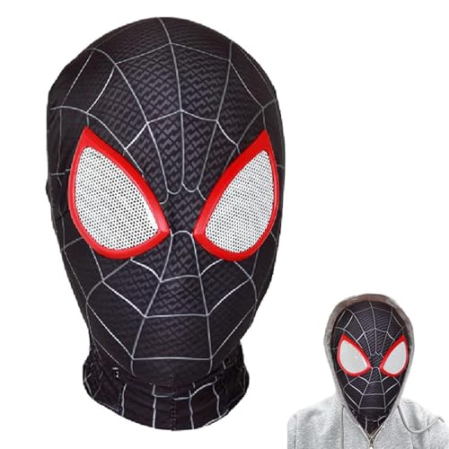 dinghaole Spider-Maske, Superhelden-Masken, Lycra-Gesicht, Marvel-Maske, Marvel-Maske für Halloween, Weihnachten, Karneval, Cosplay, Film, Rollenparty, Requisiten, ideal für Maskerade-Party dinghaole Spider-Maske, Superhelden-Masken, Lycra-Gesicht, Marvel-Maske, Marvel-Maske für Halloween, Weihnachten, Karneval, Cosplay, Film, Rollenparty, Requisiten, ideal für Maskerade-Party von dinghaole