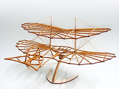dino 3D Puzzles Für Erwachsene DIY Holzmodelle Flugzeug Otto Lilienthal Modellbausatz, Laser Geschnittene Balsaholz Modellbausätze zu Bauen von dino