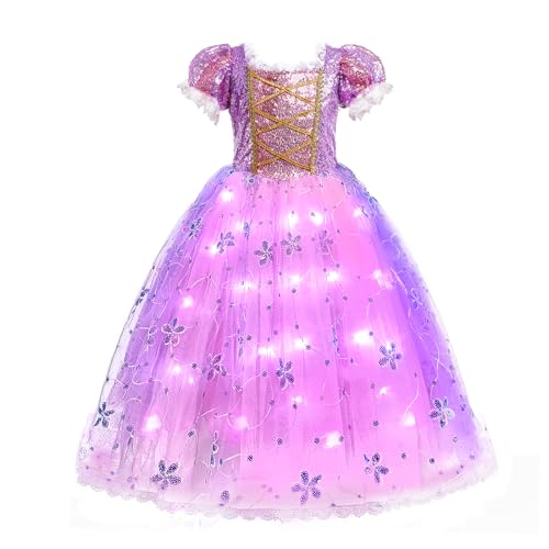 discoball Licht Up Rapunzel Prinzessin Kostüme für Mädchen Rapunzel Dress Up Mädchen Fancy Kleid für Kinder Cosplay Halloween Festzug discoball Licht Up Rapunzel Prinzessin Kostüme für Mädchen Rapunzel Dress Up Mädchen Fancy Kleid für Kinder Cosplay Halloween Festzug von discoball