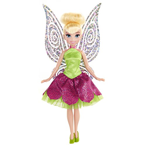 Disney Fairies Classic Tink with Dress Doll, Pink/Green von disney