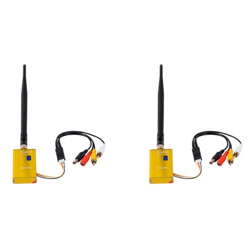 dissot 2X 1,2,3 G 2 W FPV VTX 8CH 2000 MW FPV Audio-Video-Sender für FPV Quadcopter RC-Drohne von dissot
