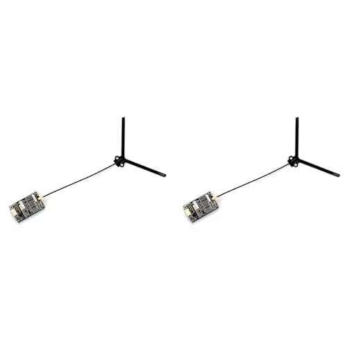 dissot 2X FPV-EmpfäNger 1,3,6 W BildüBertragungsmodul + Antenne für FPV RC-Drohnenteile von dissot