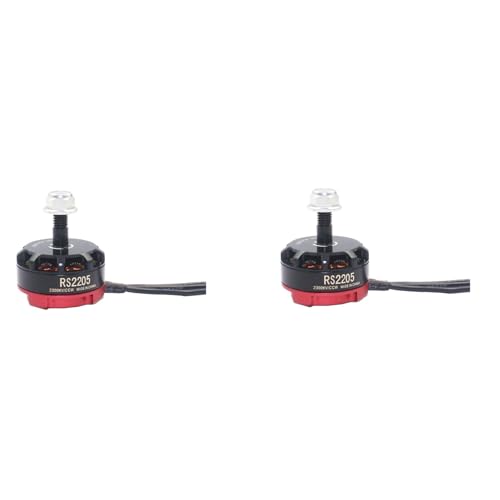 dissot 2X RC RS2205 2205 2300KV Brushless Motor für 2-6S 20A/30A/40A ESC FPV RC QAV250 X210 Racing Drone Multicopter (CCW) von dissot