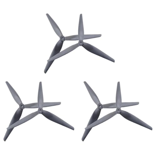 dissot 3 Paar 10-Propeller 10 X 4,5 X 3, 3-Blatt-CCW+CW-Propeller für RC FPV-Drohne, DIY-Teile von dissot