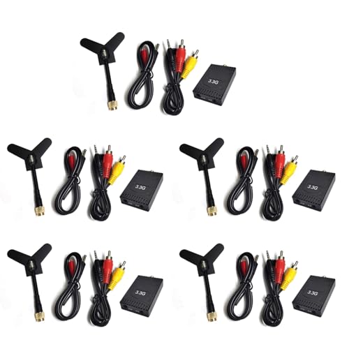 dissot 5X 3,3G FPV VRX Kit 8CH FPV Videoempfänger für FPV RC Racing Drone von dissot