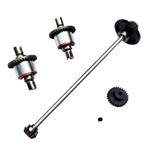 dissot Set mit Differentialgetrieben, Antriebswelle für Hauptachse, aus Metall für A959-B A969-B A979-B A979-B 1/18-teilig, Upgrade für Auto, mit Fernbedienung dissot Set mit Differentialgetrieben, Antriebswelle für Hauptachse, aus Metall für A959-B A969-B A979-B A979-B 1/18-teilig, Upgrade für Auto, mit Fernbedienung von dissot