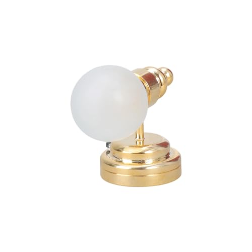 Wandleuchte Schlafzimmer Wandlampe Miniaturmöbel Modell Puppenhäuser Zubehör Realistische Beleuchtung Spielzeug Spielset 1:12 Wandleuchte Schlafzimmer Wandlampe Miniaturmöbel Modell Puppenhäuser Zubehör Realistische Beleuchtung Spielzeug Spielset 1:12 von divuukyi