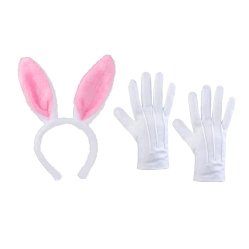 divuukyi Anime Hasen Ohr Stirnband für Themenparty Plüsch Ohr Haarband Rollenspiel Requisiten Halloween Cosplay Hairhoop für formelle Veranstaltungen von divuukyi