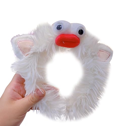 divuukyi Cartoon Plüsch Hairhoop Wurst Mund Stirnband Weihnachten Party Kopfschmuck Mädchen Gesicht Waschen Stirnband Kinder Lustige Kopfschmuck von divuukyi