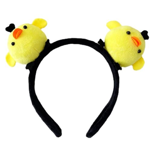 divuukyi Cartoon-Plüsch-Stirnband für Kinder, Rollenspiel-Kostüm, Huhn-Haarband, Geburtstagsparty, Kopfschmuck, Gesichtswäsche, Haarband divuukyi Cartoon-Plüsch-Stirnband für Kinder, Rollenspiel-Kostüm, Huhn-Haarband, Geburtstagsparty, Kopfschmuck, Gesichtswäsche, Haarband von divuukyi
