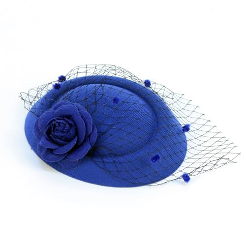 divuukyi Einzigartiger Tüll-Partyhut, Kopfbedeckung, elegantes Haar-Accessoire, Party-Kopfschmuck für Hochzeiten und Kostümanlässe divuukyi Einzigartiger Tüll-Partyhut, Kopfbedeckung, elegantes Haar-Accessoire, Party-Kopfschmuck für Hochzeiten und Kostümanlässe von divuukyi