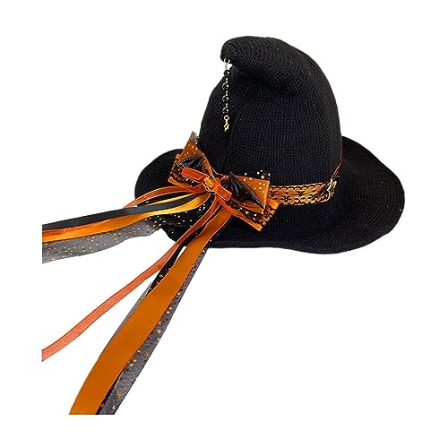 divuukyi Eleganter Hexenhut, zarter Anhänger, Hexenhüte für Maskerade, Kürbis, Erwachsene, Cosplay-Kostüm-Zubehör divuukyi Eleganter Hexenhut, zarter Anhänger, Hexenhüte für Maskerade, Kürbis, Erwachsene, Cosplay-Kostüm-Zubehör von divuukyi