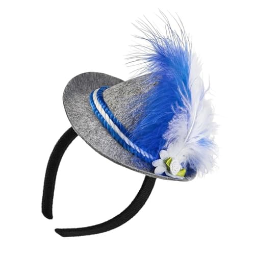 divuukyi Gefiederter Fascinator in Hutform, Haarband für Damen, Halloween, Party, Make-up, Stirnband für Styling, Fotografie, Karneval, Haarband divuukyi Gefiederter Fascinator in Hutform, Haarband für Damen, Halloween, Party, Make-up, Stirnband für Styling, Fotografie, Karneval, Haarband von divuukyi