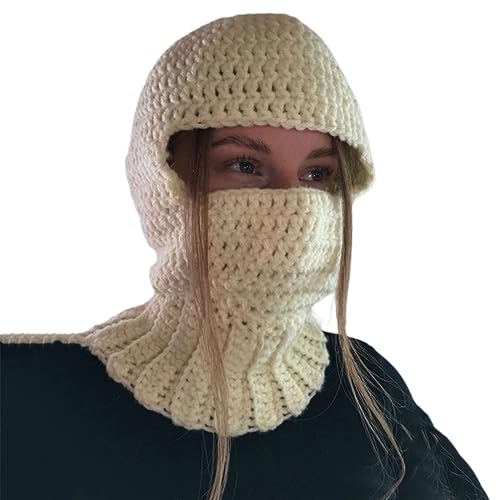 divuukyi Gestreifte Strickmütze Halloween Gestreifte Mütze Cosplay Party Hüte Kopfbedeckung von divuukyi