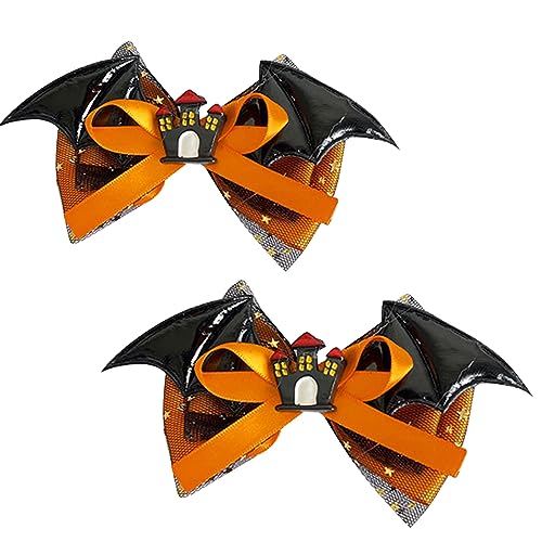 divuukyi Gothic Halloween Haarspange Mädchen Choker Bowlers Hut Fledermaus Flügel Halloween Kopfschmuck Kopfbedeckung Nackenband Kragen von divuukyi