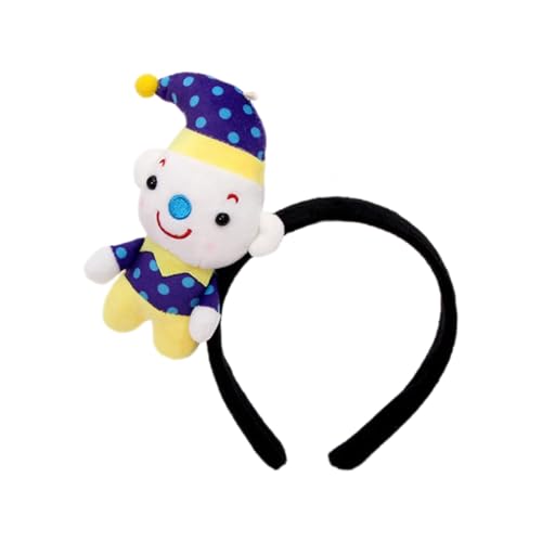 divuukyi Haarbänder, festliche Foto-Requisiten, Narren, Clown-Puppen, Stirnbänder, Party-Kopfschmuck, lustige Stirnbänder für Musikfestivals von divuukyi