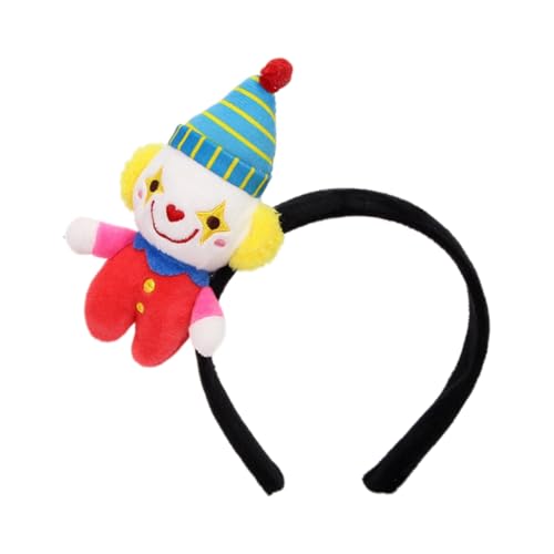 divuukyi Haarbänder, festliche Foto-Requisiten, Narren, Clown-Puppen, Stirnbänder, Party-Kopfschmuck, lustige Stirnbänder für Musikfestivals von divuukyi