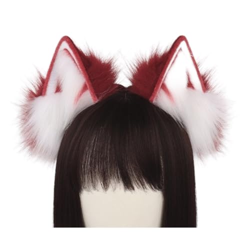 divuukyi Haarreif für Teenager, Cosplay, Füchse, Ohrform, Plüsch, Haarreifen, Make-up, Maskeraden, Party, Musik, Festivals, Rollenspiele, Kopfschmuck divuukyi Haarreif für Teenager, Cosplay, Füchse, Ohrform, Plüsch, Haarreifen, Make-up, Maskeraden, Party, Musik, Festivals, Rollenspiele, Kopfschmuck von divuukyi