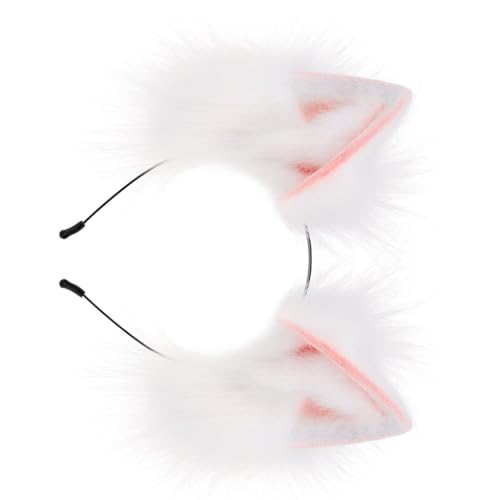 divuukyi Haarreif für Teenager, Cosplay, Füchse, Ohrform, Plüsch, Haarreifen, Make-up, Maskeraden, Party, Musik, Festivals, Rollenspiele, Kopfschmuck divuukyi Haarreif für Teenager, Cosplay, Füchse, Ohrform, Plüsch, Haarreifen, Make-up, Maskeraden, Party, Musik, Festivals, Rollenspiele, Kopfschmuck von divuukyi