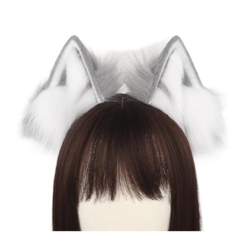 divuukyi Haarreif für Teenager, Cosplay, Füchse, Ohrform, Plüsch, Haarreifen, Make-up, Maskeraden, Party, Musik, Festivals, Rollenspiele, Kopfschmuck divuukyi Haarreif für Teenager, Cosplay, Füchse, Ohrform, Plüsch, Haarreifen, Make-up, Maskeraden, Party, Musik, Festivals, Rollenspiele, Kopfschmuck von divuukyi