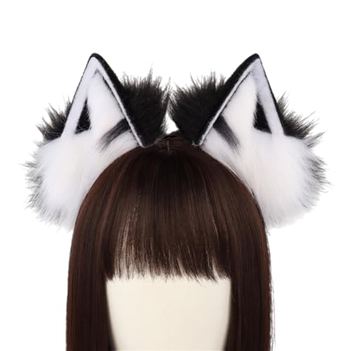 divuukyi Haarreif für Teenager, Cosplay, Füchse, Ohrform, Plüsch, Haarreifen, Make-up, Maskeraden, Party, Musik, Festivals, Rollenspiele, Kopfschmuck divuukyi Haarreif für Teenager, Cosplay, Füchse, Ohrform, Plüsch, Haarreifen, Make-up, Maskeraden, Party, Musik, Festivals, Rollenspiele, Kopfschmuck von divuukyi