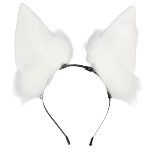 divuukyi Haarreif mit Hundeohren für Halloween, Dienstmädchen, Rollenspiel, Kostüm, Zubehör, Cosplay, Kopfbedeckung divuukyi Haarreif mit Hundeohren für Halloween, Dienstmädchen, Rollenspiel, Kostüm, Zubehör, Cosplay, Kopfbedeckung von divuukyi