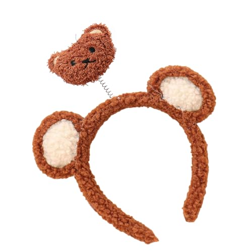divuukyi Halloween Cartoon Ohr Stirnbänder Cosplay Bär Ohr Kopfbedeckung Haarbänder Kopfbedeckung Halloween Haarbänder Geburtstag Party von divuukyi