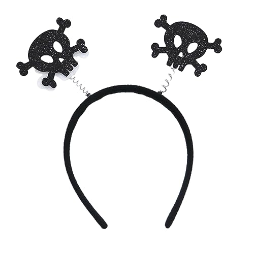 divuukyi Halloween-Party-Haarband für Erwachsene und Kinder, Themenparty, Kostüm, Tag des Todes, gruseliger Kopfschmuck, Festival-Party-Zubehör von divuukyi