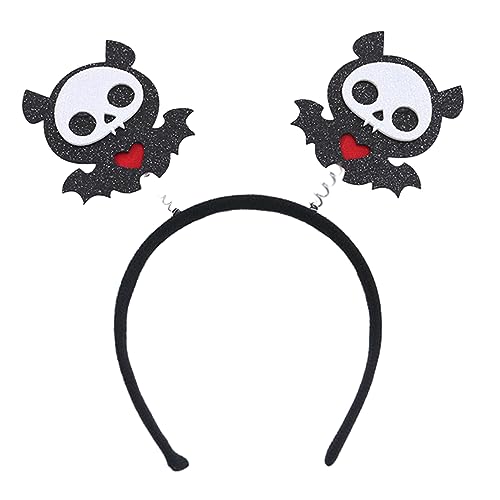 divuukyi Halloween-Party-Haarband für Erwachsene und Kinder, Themenparty, Kostüm, Tag des Todes, gruseliger Kopfschmuck, Festival-Party-Zubehör von divuukyi