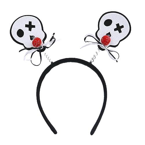 divuukyi Halloween-Party-Haarband für Erwachsene und Kinder, Themenparty, Kostüm, Tag des Todes, gruseliger Kopfschmuck, Festival-Party-Zubehör von divuukyi