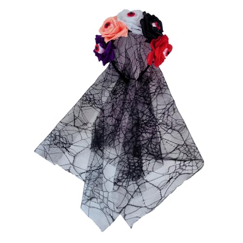 divuukyi Handgefertigtes Augapfel-Stirnband, Mädchen, Hexe, Kopfbedeckung, Augapfel dunkle Blume, Maskeraden, Halloween, Braut, Hexenparty divuukyi Handgefertigtes Augapfel-Stirnband, Mädchen, Hexe, Kopfbedeckung, Augapfel dunkle Blume, Maskeraden, Halloween, Braut, Hexenparty von divuukyi
